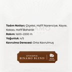 Ethiopia Binamo Blend Çekirdek Kahve