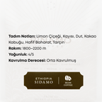 Ethiopia Sidamo Öğütülmüş Kahve