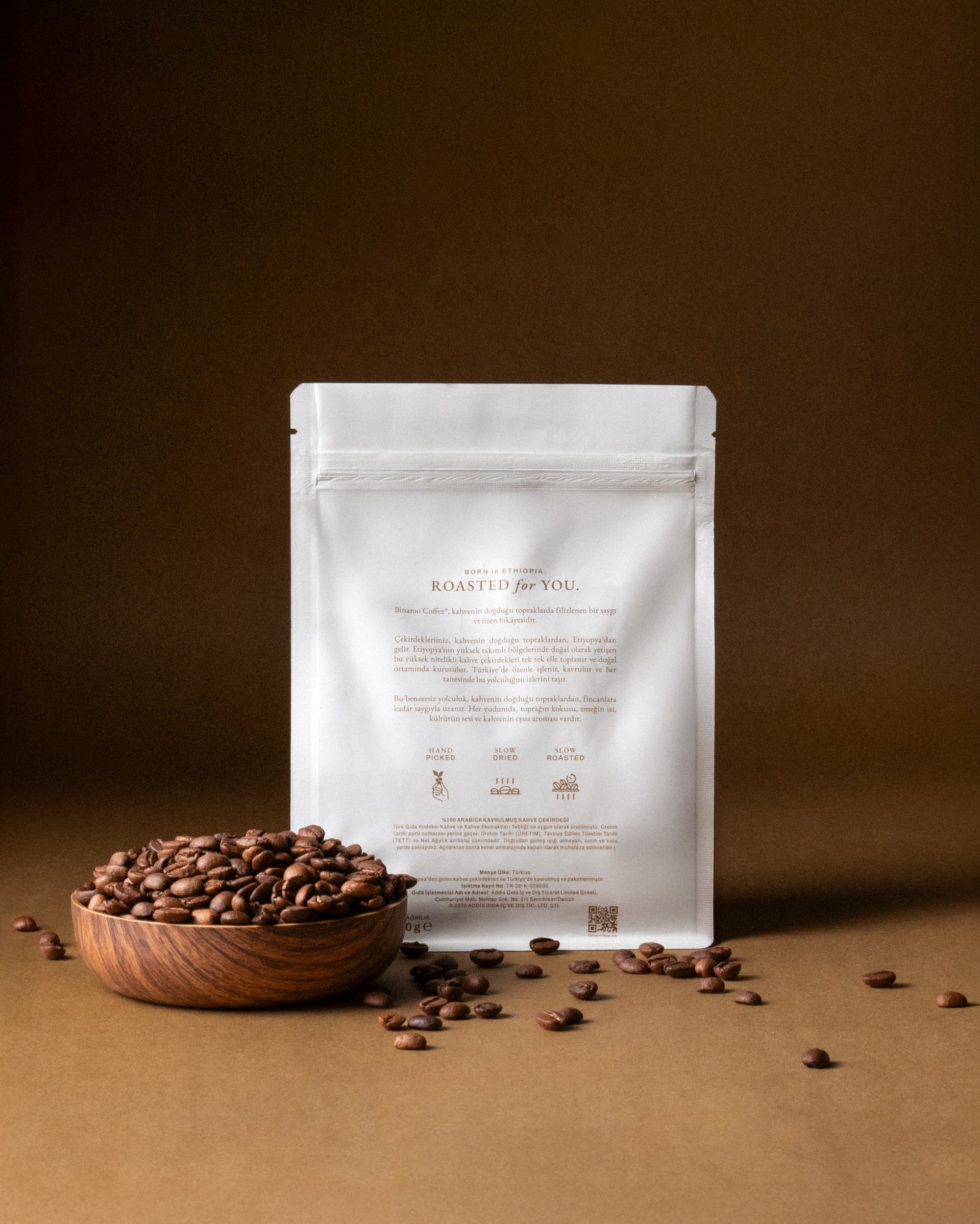 Ethiopia Binamo Blend Çekirdek Kahve