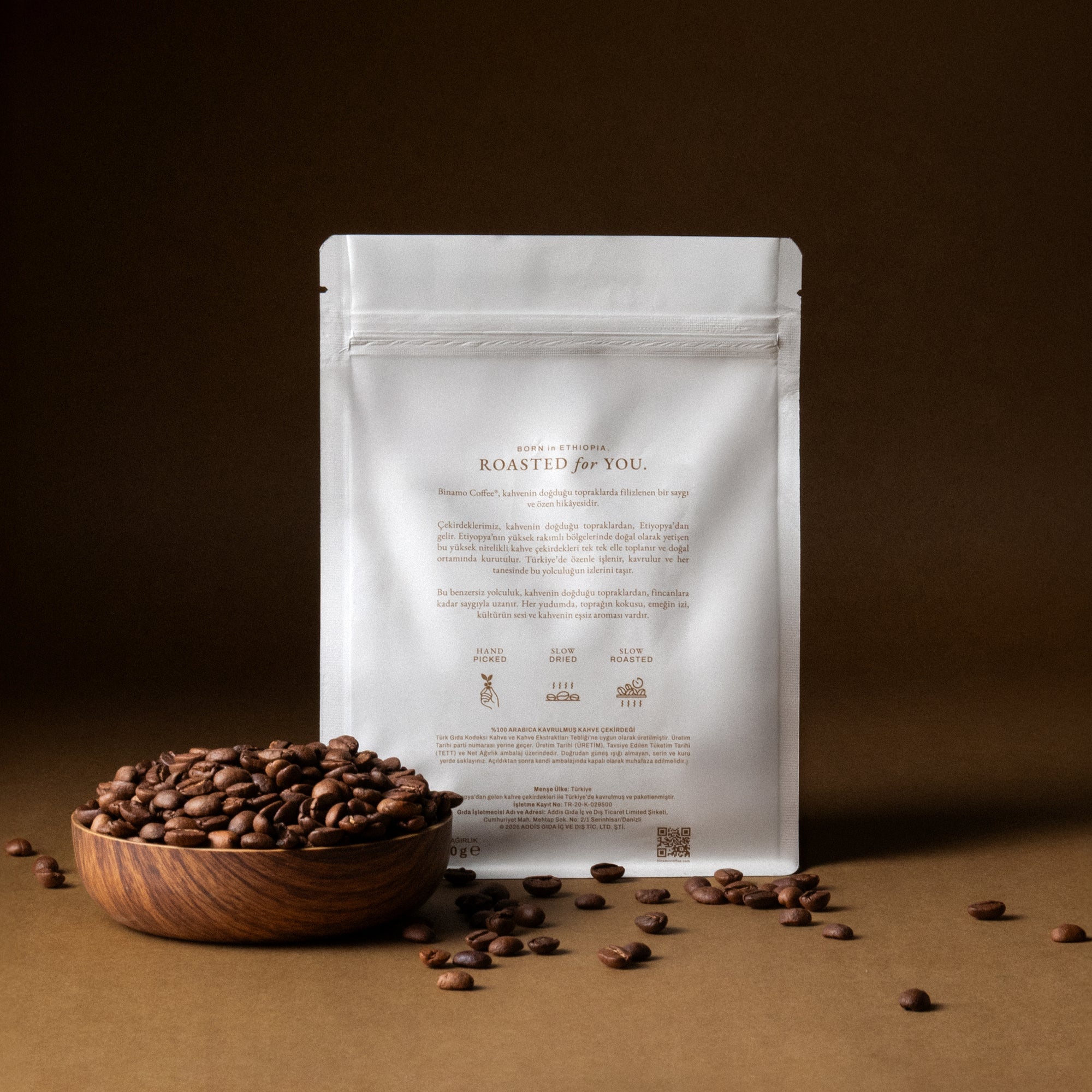 Ethiopia Binamo Blend Çekirdek Kahve