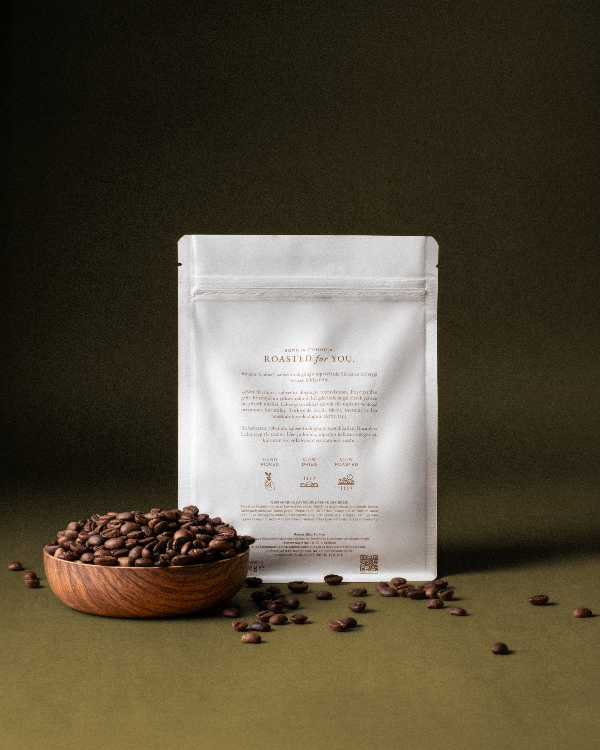 Ethiopia Sidamo Çekirdek Kahve