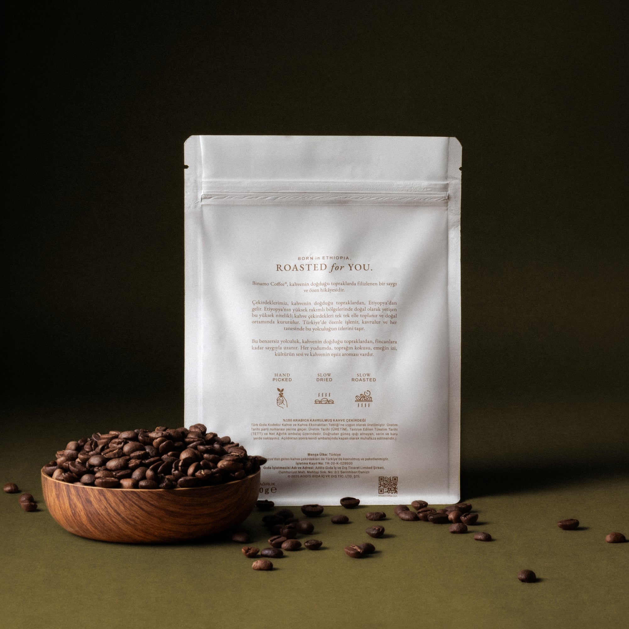 Ethiopia Sidamo Çekirdek Kahve