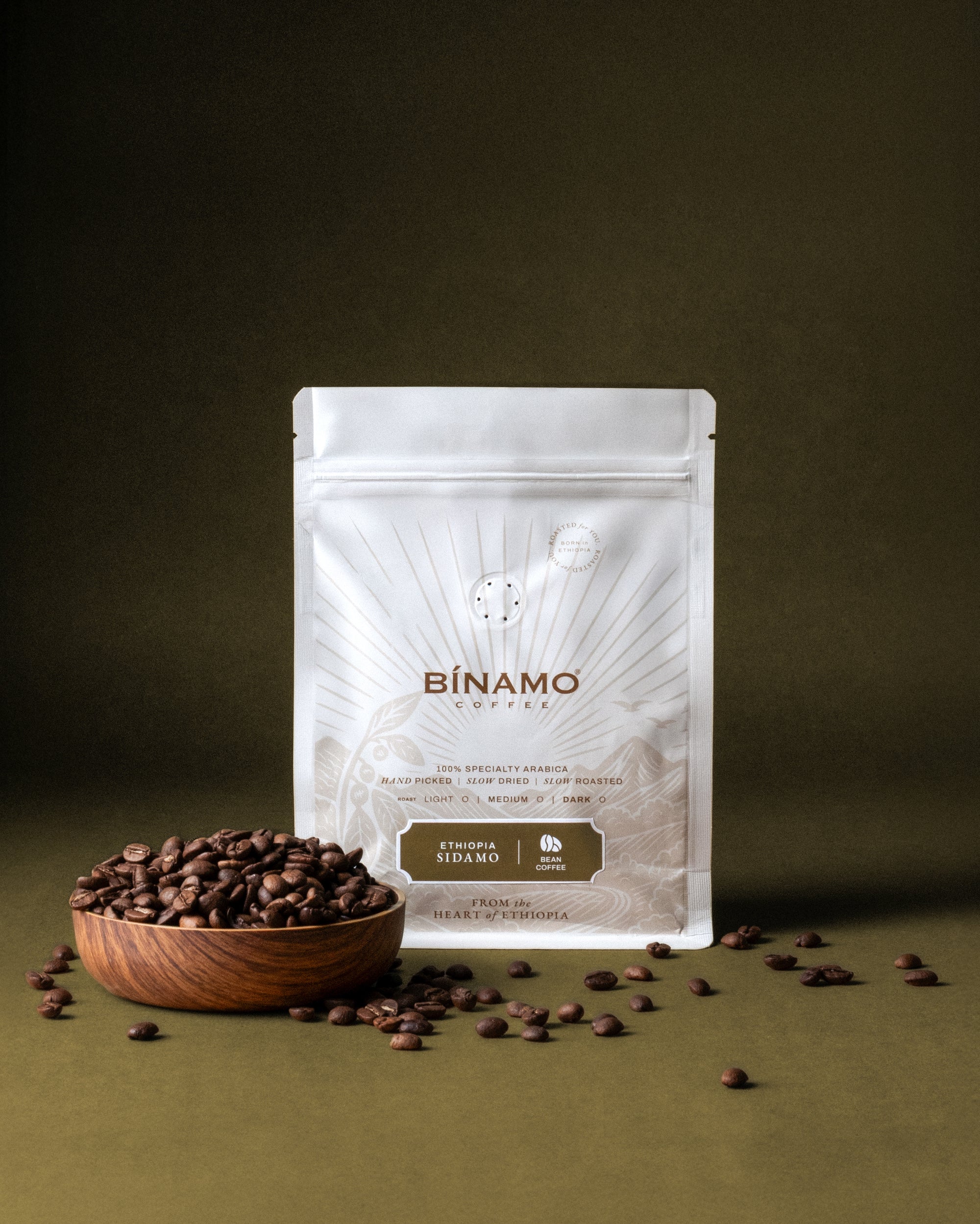 Ethiopia Sidamo Çekirdek Kahve