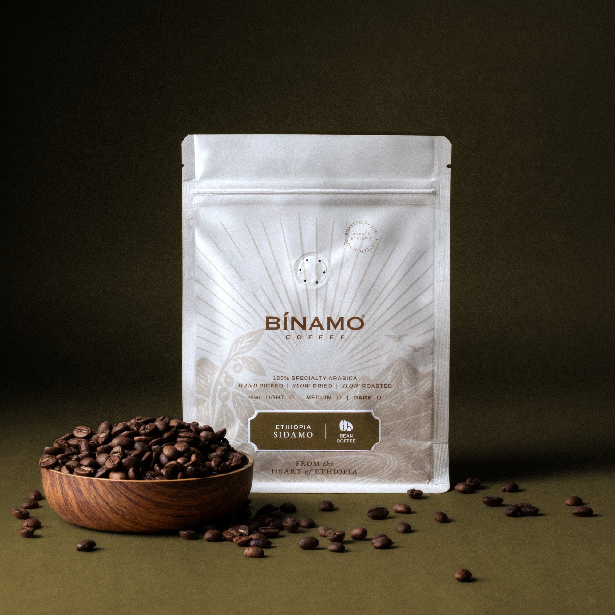 Ethiopia Sidamo Çekirdek Kahve